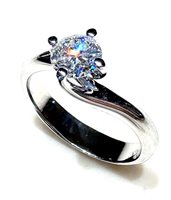 Ringe X-Diamond Dame Solitario in Weißgold Diamante LXD00AN009O4BI070